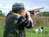CACCIATORE CON CANE 2