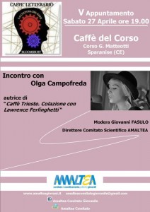 Locandina Evento Olga Campofreda
