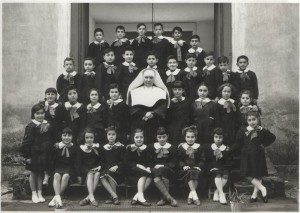 Caserta -Istituto Sant'Antida, IV elementare 15 maggio 1956