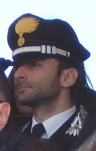 Il capitano comandante della Compagnia dei Carabinieri di Capua ad una Cerimonia alla 'Salomone'